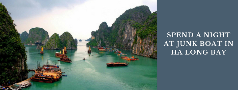 Take an overnight cruise in Halong Bay - Vietnam visa